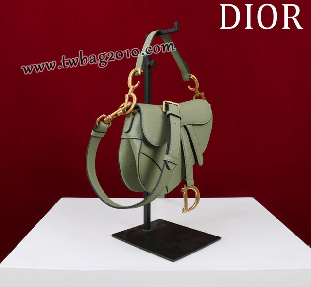 Dior专柜新款迪奥高仿原单长肩带大小号牛皮马鞍包手拎斜挎包 djfk1803
